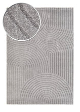 Genova Zen Grå - Rund Matta - K/M Carpets | Mattfabriken