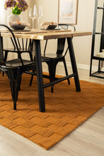 Sydney Ljusrost - Kvadratisk Ullmatta - KM Home | Mattfabriken