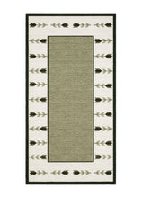 Tulpan Grön - Gummerad Gångmatta - K/M Carpets | Mattfabriken