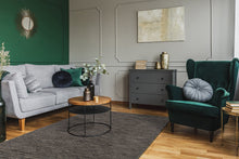 Birka Antracit - Handvävd Ullmatta - K/M Carpets | Mattfabriken