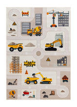 Play Byggare Creme - Barnmatta - K/M Carpets | Mattfabriken