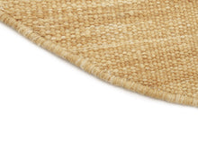 Birka Ockragul - Rund Ullmatta - K/M Carpets | Mattfabriken