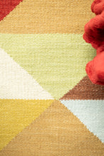 Electra Kon Dark Multi - Handvävd Ullmatta - KM Home | Mattfabriken