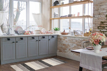 Båstad Svart - Handvävd Gångmatta - KM Home | Mattfabriken