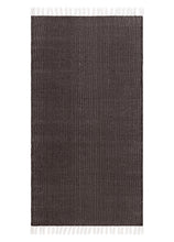 Line Choklad - Handvävd Gångmatta - KM Home | Mattfabriken