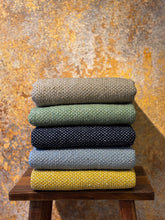 Line Marinblå - Handvävd Gångmatta - KM Home | Mattfabriken