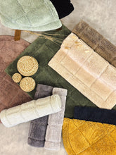 Square Svart Rund - Badrumsmatta - KM Home | Mattfabriken