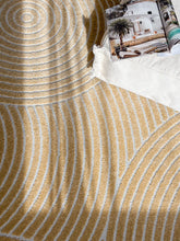 Hawaii Trend Gul Kvadrat - Indoor/Outdoor - KM Home | Mattfabriken