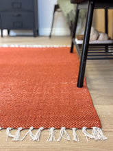 Line Terracotta - Handvävd Gångmatta - KM Home | Mattfabriken