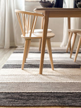 Båstad Svart - Handvävd Gångmatta - KM Home | Mattfabriken