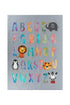 Play Alphabet Grey - Lasten matto
