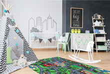 Vägmatta Gummerad Multi - Barnmatta - K/M Carpets | Mattfabriken