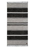 Vindö Svart - Handvävd Gångmatta - K/M Carpets | Mattfabriken