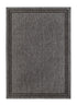 Madrid Frame Antracit - Flatvävd Matta - K/M Carpets | Mattfabriken